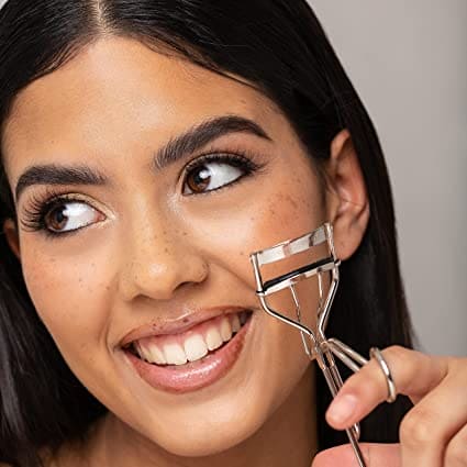 Stainless Steel Eyelash Curler, Eye Lash Curling Applicator, Natural Curly Cosmetic Clip, Cosmetic Makeup Eyelash Curler, Folding False Eyelashes Curling Clip