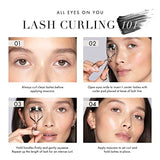 Stainless Steel Eyelash Curler, Eye Lash Curling Applicator, Natural Curly Cosmetic Clip, Cosmetic Makeup Eyelash Curler, Folding False Eyelashes Curling Clip