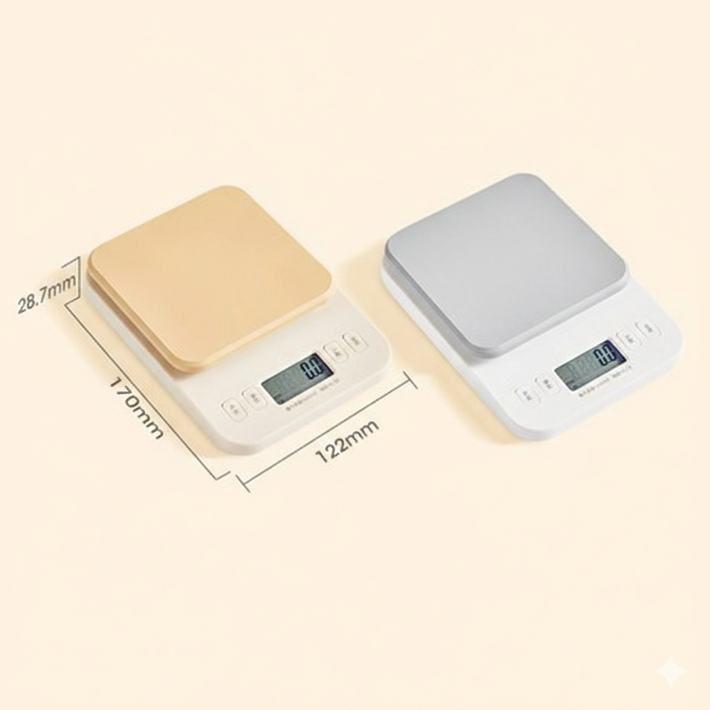Mini Portable Kitchen Scale, Multipurpose Digital Scale, Food Measuring Scale, 6Kg Digital Precious Device, Measuring Tool
