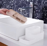 5 Compartment Desktop Organizer, Multifunctional Storage Organizer Case, Washable Bathroom Storage Box