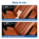 Pack Of 80 Car Interior Cleaning Wipes, Car Cleaning Wipes, Disposable Napkin For Car Cleaning, Car Cleaning Accessories, Bike And Vehicle Care