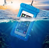 Transparent Waterproof Airbag Phone Pouch, Touch Screen Phone Cover Bag, Waterproof Mobile Protector Cover