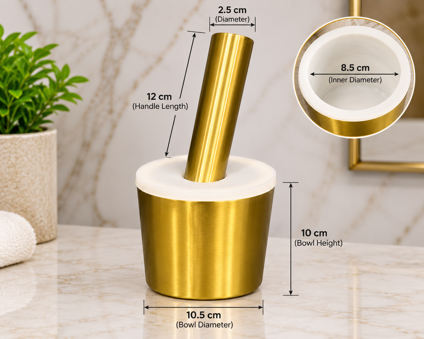 Stainless Steel Spice Crusher And Herb Grinder, Anti-Slip Chillies Crusher Jar, Multifunctional Garlic Herb Spice Pill Cup Grinder