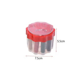 Flower Thread Box, Cloth Fabric Handy Needlework Tools, Thimble Buttons Mini Sewing Kit Organizer, Mini Sewing Kit Needle Threads Box