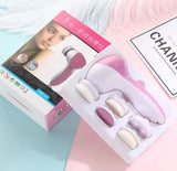 5 In 1 Multifunctional Face Cleansing Brush, Battery Powered Facial Cleaner,  Skin Care Massager, Facial Cleanser Tools