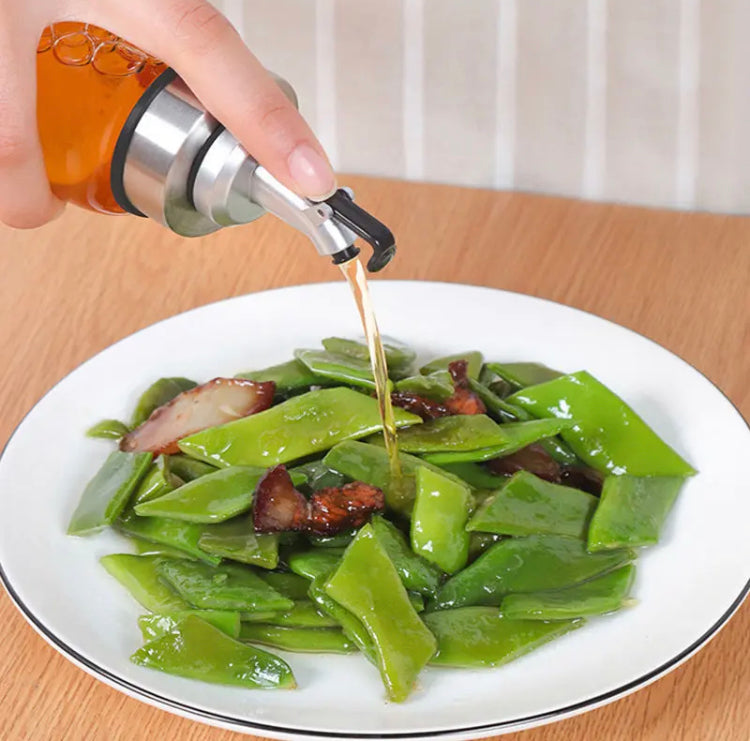 180ml Leakproof Oil Bottle,  Oil Dispenser Bottle, Kitchen Seasoning Oil Bottle