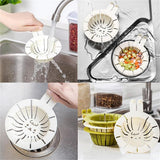 Rabbit Sink Drain Basket, Cartoon Cute Rabbit Sink Strainer, Kitchen Sink Food Catcher, Bathroom Floor Drains Hair Catcher, Multifunctional Creative Home Tool, Anti-odor Sink Drainage Basket, Portable Drainage Sink Strainer