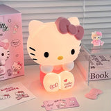 Cute Silicone Hello Kitty Lamp, Kawai Hello Kitty Light, Hello Kitty Cute Bedside Lamp