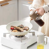 250ml Glass Spray Oil Bottle, Kitchen Oil Misting Spray Bottle, Pressure Thickened Leak-Proof Oil Spray Bottle, Oil Dispenser Bottle