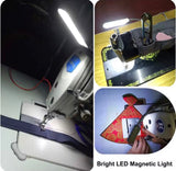 Adjustable LED Sewing Light, Flexible Gooseneck LED Light, Working Lamp Accessories