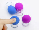 Facial Cupping Vacuum Machine, Facial Lifting Beauty Therapy Tool, Silicone Cupping Cups for Muscle Relaxation