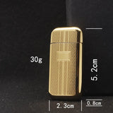 Refillable Fancy Flint Lighter, Soft Flame Butane Lighter, Mini Torch Metal Lighter, Lighter Gadgets For Men