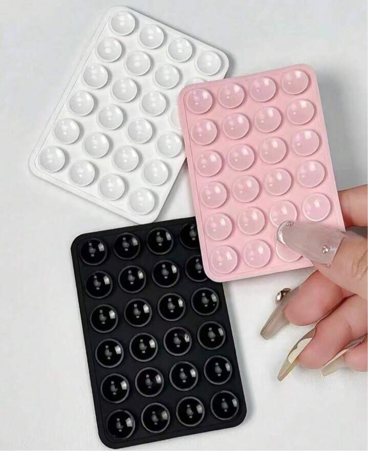 Silicone Suction Cup Phone Holder, Silicone Suction Pad For Mobile Phone, Mobile Phone Suction Cup, Anti Fall Silicone Suction Pad