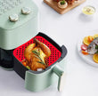 Set of 2 Silicone Reusable Square Air Fryer Mat, Non Stick Baking Mat, Kitchen Utensils Pan Tool Accessories