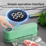 Rechargeable Vaccum Sealer Machine, Mini Wireless Vacuum Sealing Machine, Portable Plastic Sealing Machine