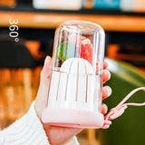 Funny Filter Straw Cup, 500ml Water Glasses With Fruit Tea Isolator Cup, Portable Tea Separation Cold Extract Water Cup