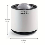 6 Nozzle Dynamic Humidifier, Mist Air Humidifier with Colorful LED Light, Home RGB Led Light Aroma Diffuser