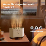 6 Nozzle Water Fogger, Dynamic Music Flame Air Humidifier, Home 900ML RGB Led Light  Diffuser, Ultrasonic Cool Mist Maker Lamp Diffuser, 7 Color Aromatherapy Oil Diffuser