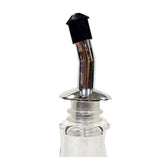 Acrylic Kitchen Oil Bottle, Oil Condiment Bottle With Metal Nozzle, Vinegar And Oil Dispenser, Transparent Oil Pouring Bottle, 800ml Kitchen Oil Dispenser Funnel Bottle, Oil Dispenser For Kitchen and Barbecue Party, Pouring Oil Bottle