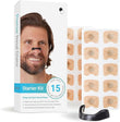 Magnetic Anti Snore Nose Clip, Nasal Breathing Dilators Starter Kit, Breathing Magnetic Nasal Strip