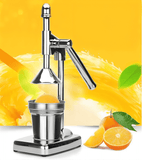 Manual Citrus Juicer, Squeezer for Fresh Fruit Juice, Hand Citrus Fruit Juice Machine, Stainless Steel Fruit Juice Squeezer