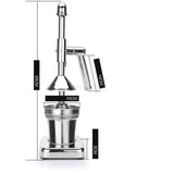 Manual Citrus Juicer, Squeezer for Fresh Fruit Juice, Hand Citrus Fruit Juice Machine, Stainless Steel Fruit Juice Squeezer