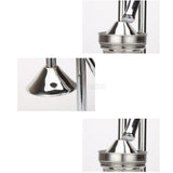 Manual Citrus Juicer, Squeezer for Fresh Fruit Juice, Hand Citrus Fruit Juice Machine, Stainless Steel Fruit Juice Squeezer