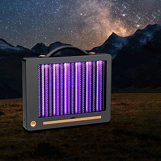 Wall Mounted Mosquito Killer Lamp, Electric Shock LED Insect Mosquito Trap, Insect Repellent Desk Lamp, Anti Mosquitoes Desktop Lamp, Portable Mosquito Insect Wave Bug Zapper, Outdoor Indoor LED Mosquito Eliminator
