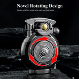 Timeline Vintage Lighter, Pressure Relief Lighter, Aigrette Classic Trench Lighter, Wheel Ignition Kerosene Lighter, Creative Rolling Tray Outdoor Windproof Lighter, Antique Soft Flame Lighter, Reusable Windproof Trench Lighter, Lift Arm Flame Lighters