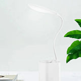 Flexible Smart Lamp, Eye Protection LED Lamp, USB Rechargeable LED Touch Desk Lamp, Multifunctional LED Flexible Table Lamp With Pen Holder
