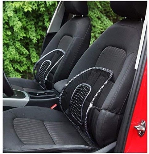 Universal Chair Lumbar, Back Support Spine Posture Correction Back Pillow, Car Seat Office Chair Massage Back Lumbar, Ventilate Mesh Car Seat Chair Back Cushion