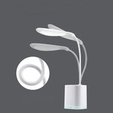 Flexible Smart Lamp, Eye Protection LED Lamp, USB Rechargeable LED Touch Desk Lamp, Multifunctional LED Flexible Table Lamp With Pen Holder