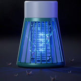 Socket Mosquito Lamp, UV Light Fly Mosquito Trap Racket, Plug In Mosquito Killer Device, Electric Mosquito Trap Lamp, Multipurpose Powered Electronic Bug Zappers