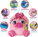 Cute Pet Insulated Lunch Bag, Kids Lunch Box Bag, Yumicorn Style Lunch Box, Kids Lunch Buddy, Lunch Carrier Bag For Kids, 2 In 1 Plush Lunch Bag, Dinner Container School Food Storage Bags