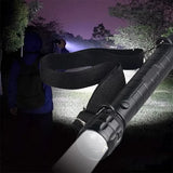 Strong Police Flashlight, Portable Photography Flashlight, Hard Light Zoom Photo Lantern, Metal Reflector Flashlight, Lantern Outdoor Patrol Flashlight, Powerful Handheld Flashlight for Camping