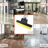 Foamic Sponge Squeezy Mop, Double Roller Sponge Foam Mop, Telescopic Folding Type Mop, Floor Cleaning Squeeze Mop, Telescopic Handle Squeegee Absorber Sponge, Home Floor Kitchen Living Room Bathroom Cleaning Tools