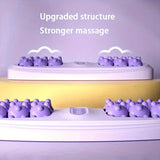 Foot Massager Roller, Home Leg Point Bead Roller Massager, Heel Foot Arch Pain Reflexology Massager, Yoga Fitness Training Muscle Relaxation Therapy Massager, Powerful Natural Stone Acupoint Foot Massager