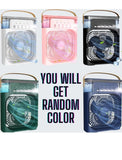 Portable Air Cooler Desk Fan with Water Spray – USB Mini Air Conditioner