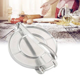 Roti Press Maker, Foldable Doughs Pressing Tool, Manual Corn Tortillas Pressing Tools, Non Stick Tortilla Pie Maker Press Pan, Foldable Durable Chapati Presser, Homemade Tortilla Pie Bakeware, Home Kitchen Cooking