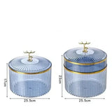 Luxury Sealed Rice Bucket, 10kg Kitchen Storage Organizer, Transparent Cotton Swab Jar, Multifunctional Food Storage Jar