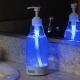 LED Soap Dispenser, 7 Soothing Color Hand Sanitizer, Automatic Liquid Soap Dispenser, Sensor Soap Dispenser, Night Light Soap Dispenser For Kitchen Bathroom, Liquid Containers Bottle With Night Light, Plastic Hand Soap Dispensers