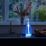 LED Soap Dispenser, 7 Soothing Color Hand Sanitizer, Automatic Liquid Soap Dispenser, Sensor Soap Dispenser, Night Light Soap Dispenser For Kitchen Bathroom, Liquid Containers Bottle With Night Light, Plastic Hand Soap Dispensers