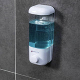 Hanging Soap Dispenser, 500ml Portable Soap Dispenser, Manual Hand Soap Dispenser, Wall Mounted Toilet Bathroom Shower Gel Dispenser