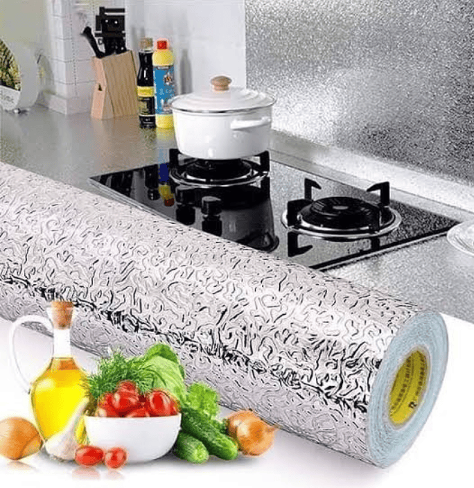 Kitchen Aluminum Foil Sticker