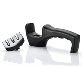 Knife Sharpener for Kitchen Knifes, Steel Stage Knife Sharpening Kit, Manual Sharpening Tool