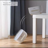 Tissue Box Holder, Multifunction Tissue Box ABS Material Storage Organizer, Desktop Tissue Box With Hidden Mobile Phone Holder, Remote Holder