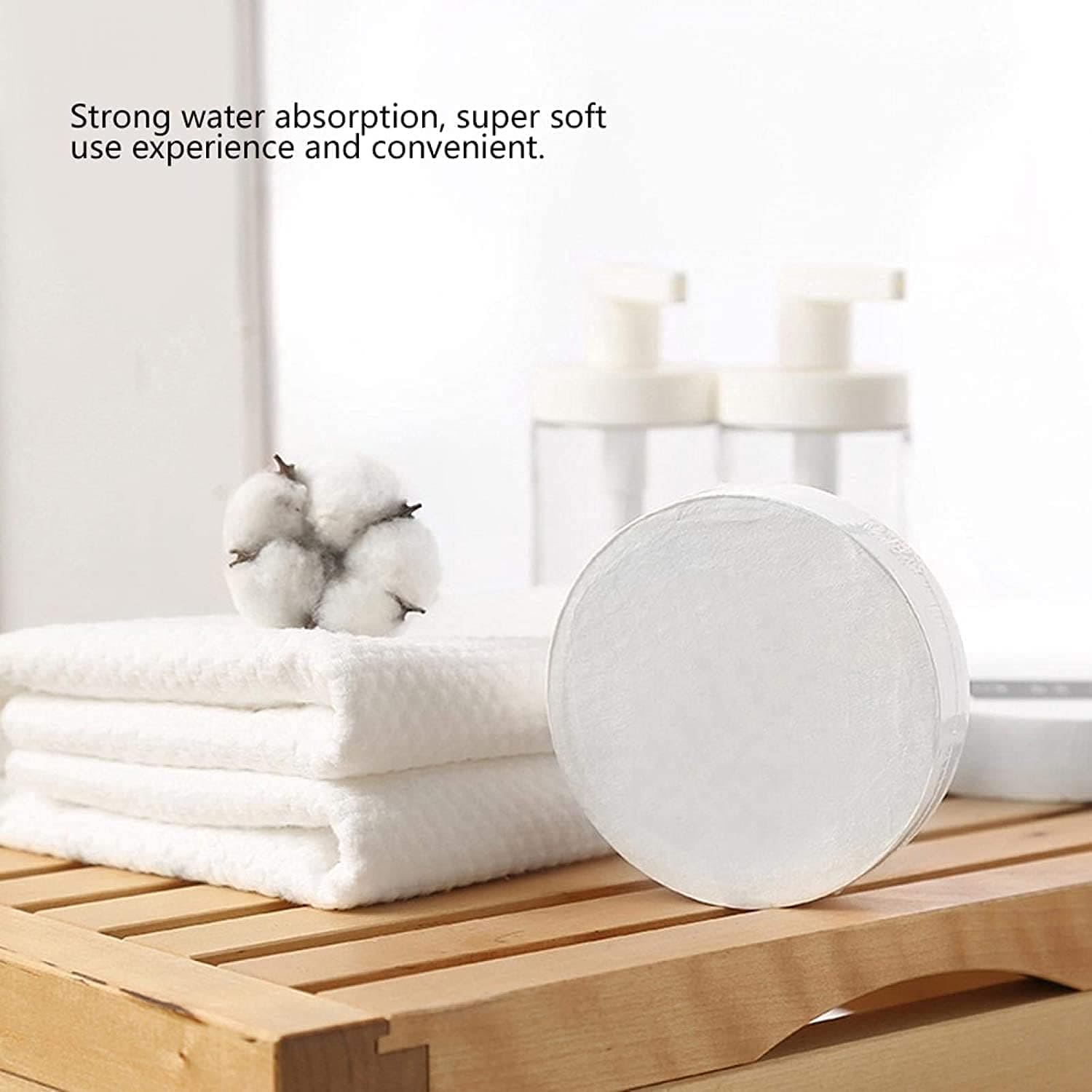 Compressed Shower Towel, Reusable Bath Towel, Disposable Bath Towel, Cotton Thickened Bath Towel, Large Travel Hotel Bath Towel, Soft Cotton Bath Towel, Absorbent Bath Towel for Travel