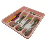 5 Gird Spoon Organizer, Mustang Plastic Cutlery Organizing Drawer Tray, Alluring Spoons And Folks Tray, Kitchen Utensils Organizer, Limon Spoon Stand