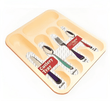 5 Gird Spoon Organizer, Mustang Plastic Cutlery Organizing Drawer Tray, Alluring Spoons And Folks Tray, Kitchen Utensils Organizer, Limon Spoon Stand