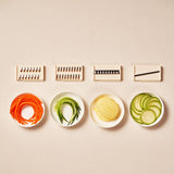 Multifunctional Vegetable Stinger, Vegetable Slicer Chopper Cutter Shredder with Storage Box,  Vegetable Cutter With Basket, Hand Guard Potato Grater With Storage, Vegetable Chopper With Container, Transparent Slicer Shredder And Cutter